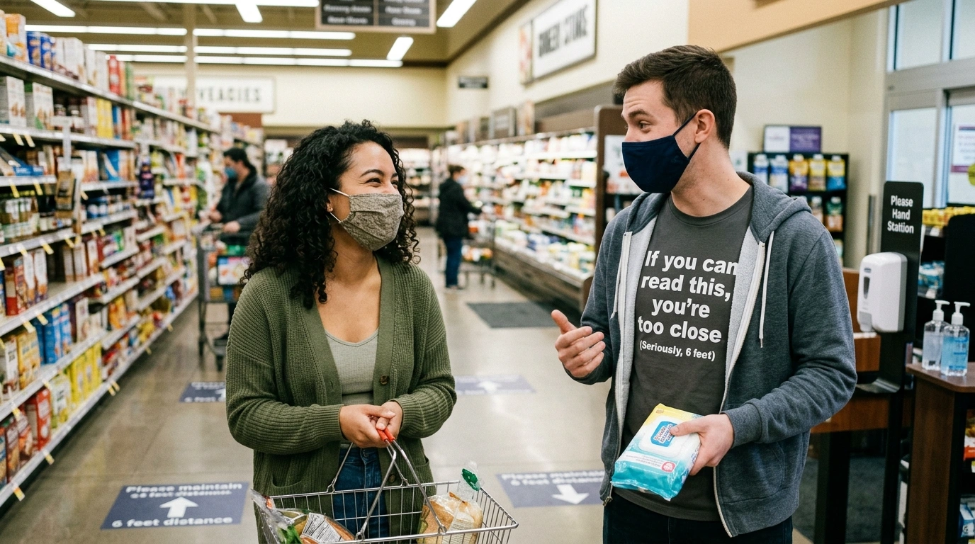 Food-Based Covid Pickup Lines Everyone Relates To