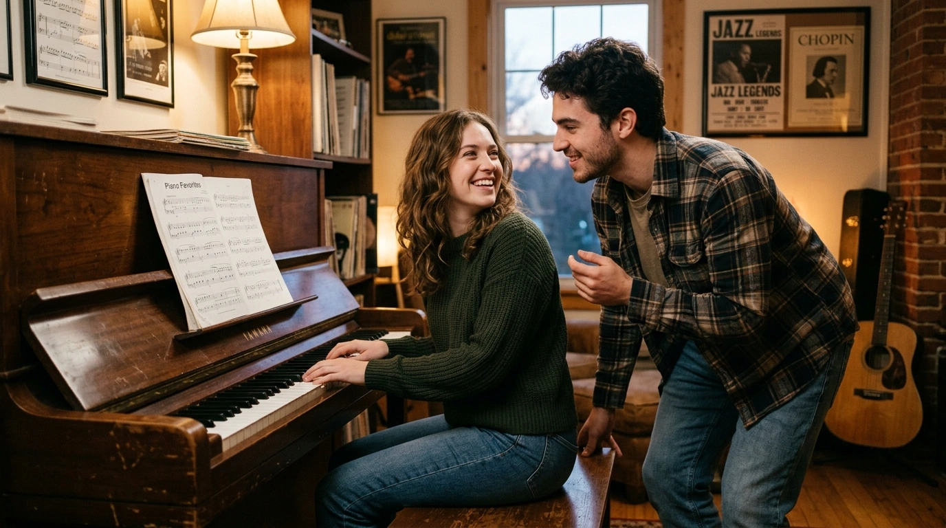 Food-Based Piano Pickup Lines