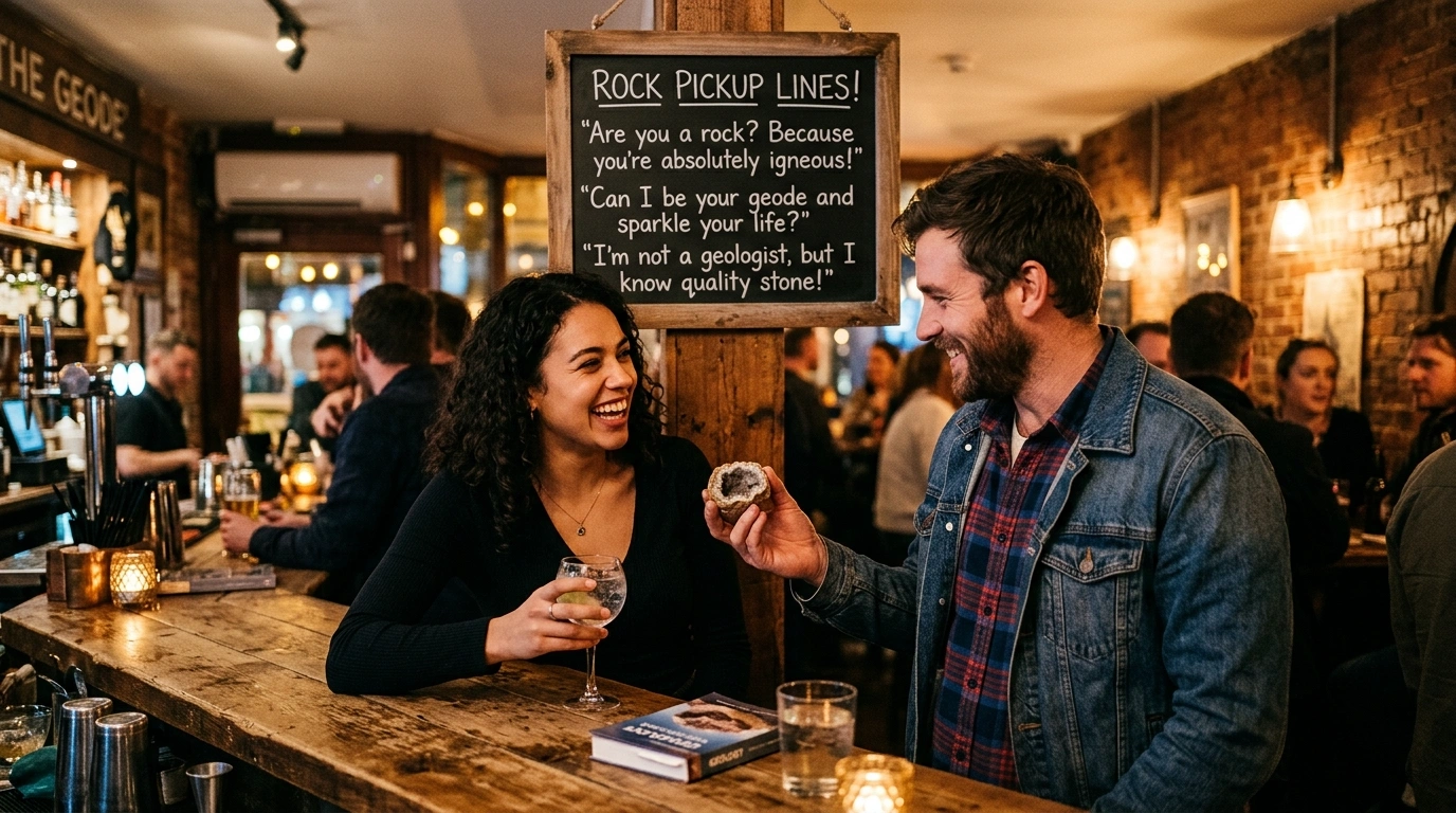 Food-Based Rock Pickup Lines