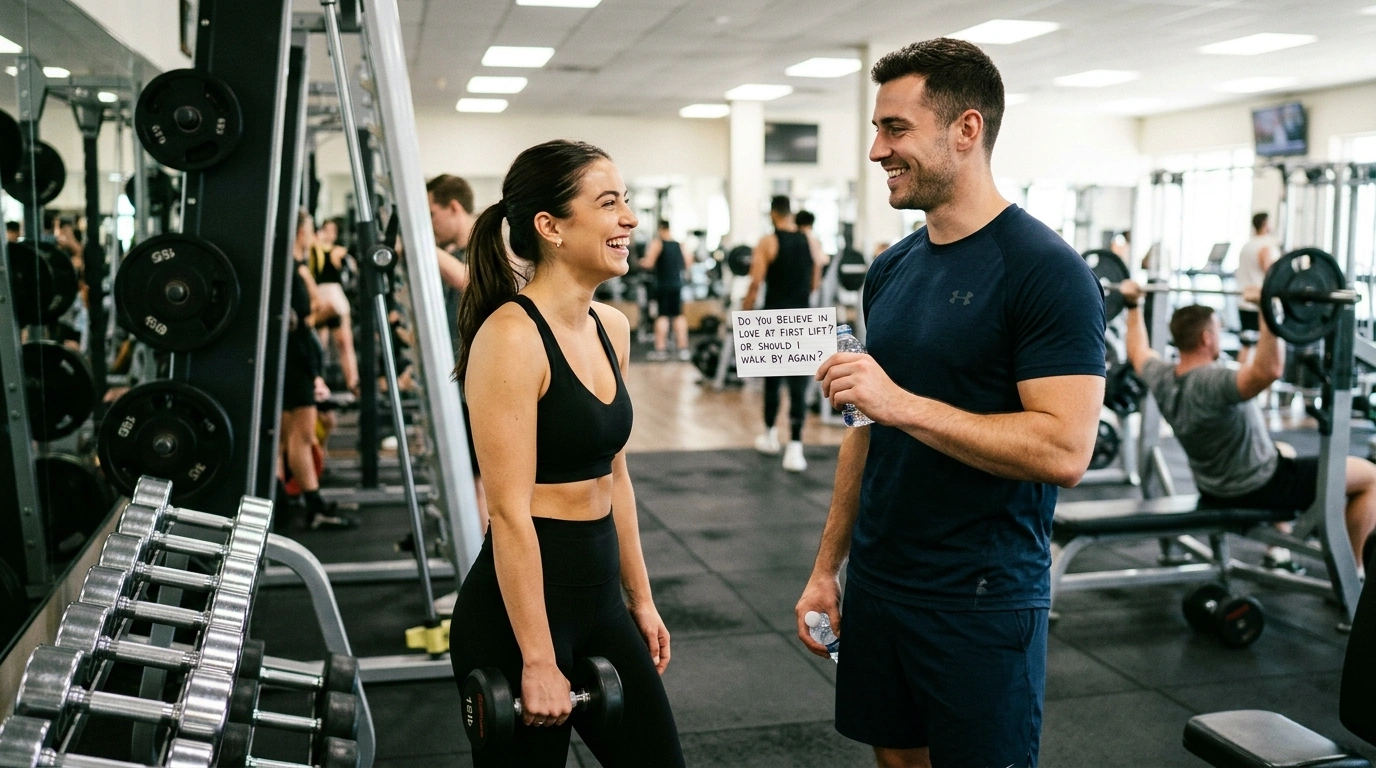Food-Themed Gym Pickup Lines With Maximum Flavor