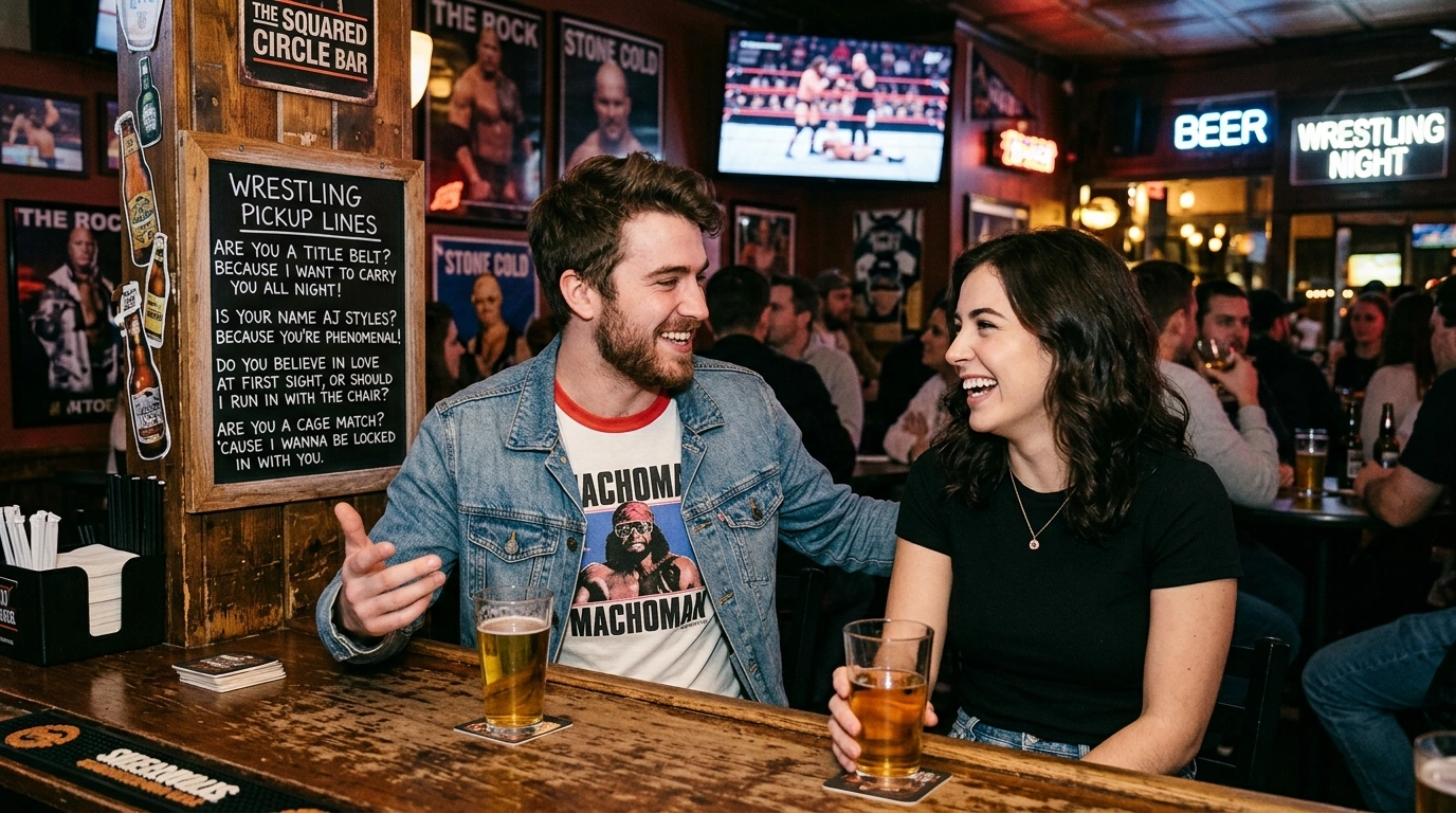 Food-Themed Wrestling Pickup Lines