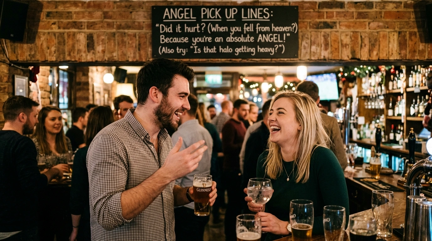 Nerdy Angel Pickup Lines For Smart Rizz