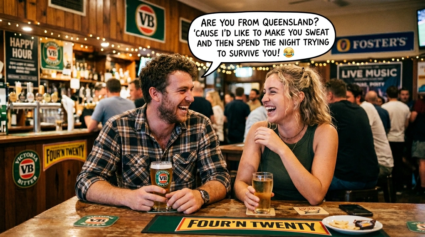 Nerdy Australian Pick Up Lines