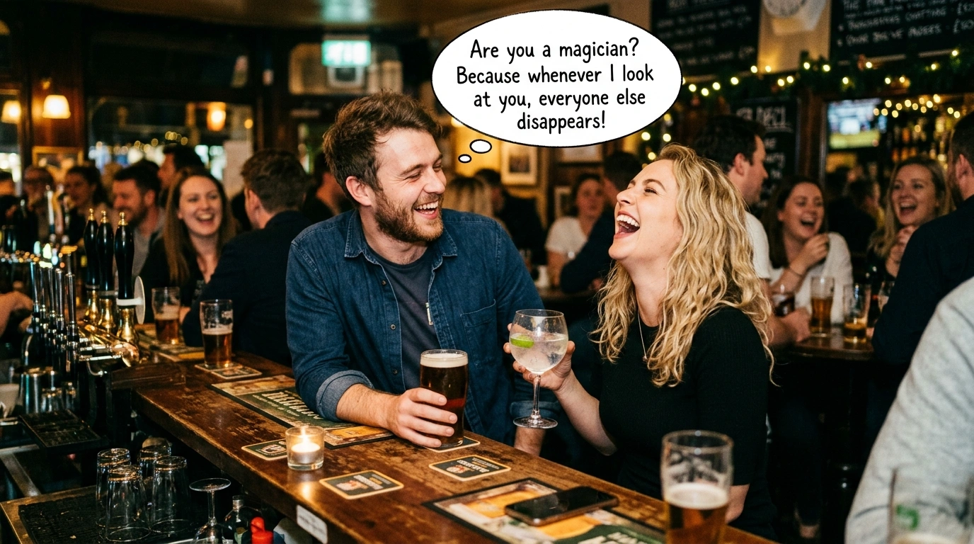 Nerdy Bar Pick Up Lines