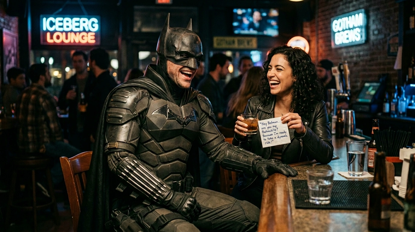 Nerdy Batman Pickup Lines For Comic Book Fans