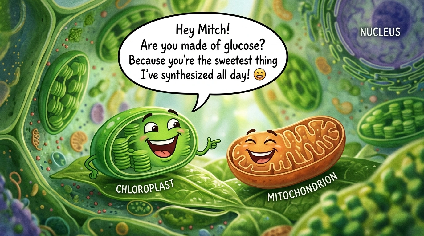 Nerdy Chloroplast Pick Up Lines
