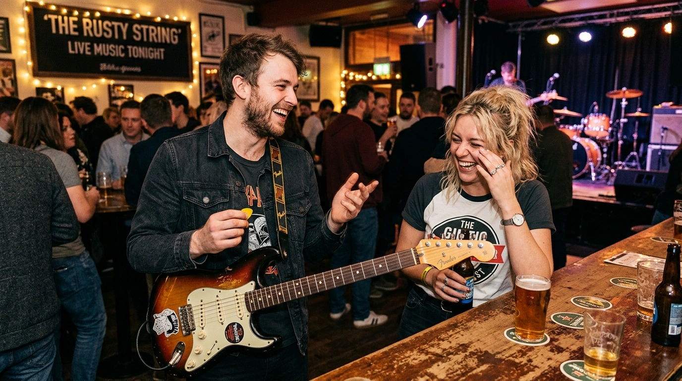 Nerdy Guitar Pickup Lines