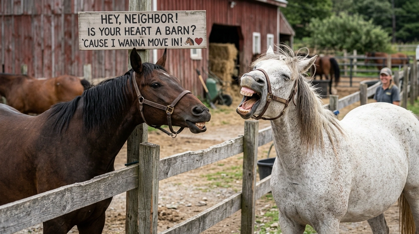 Nerdy Horse Pick Up Lines