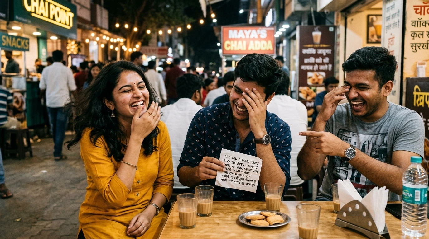 Nerdy Indian Pickup Lines For Smart Rizz