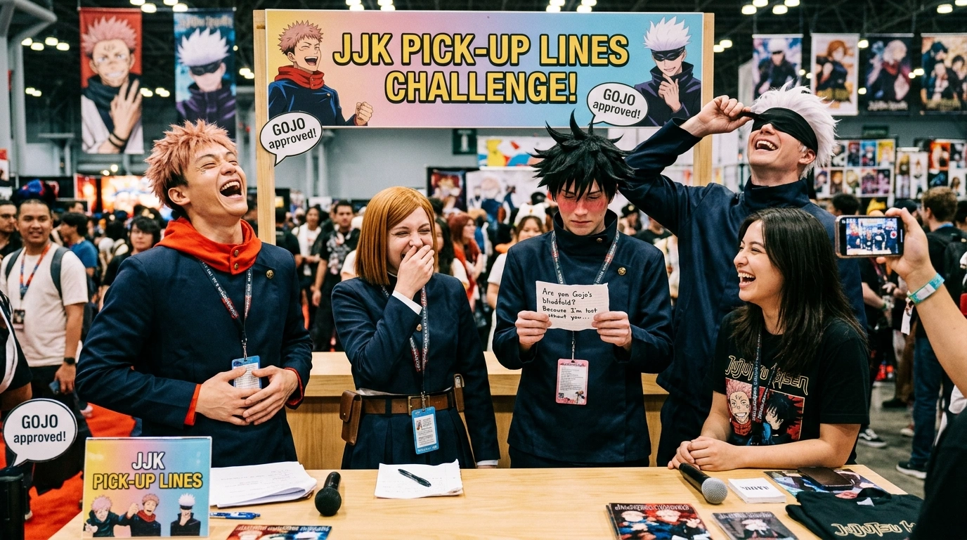 Nerdy JJK Pick Up Lines