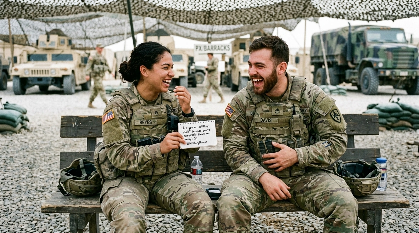 Nerdy Military Pickup Lines