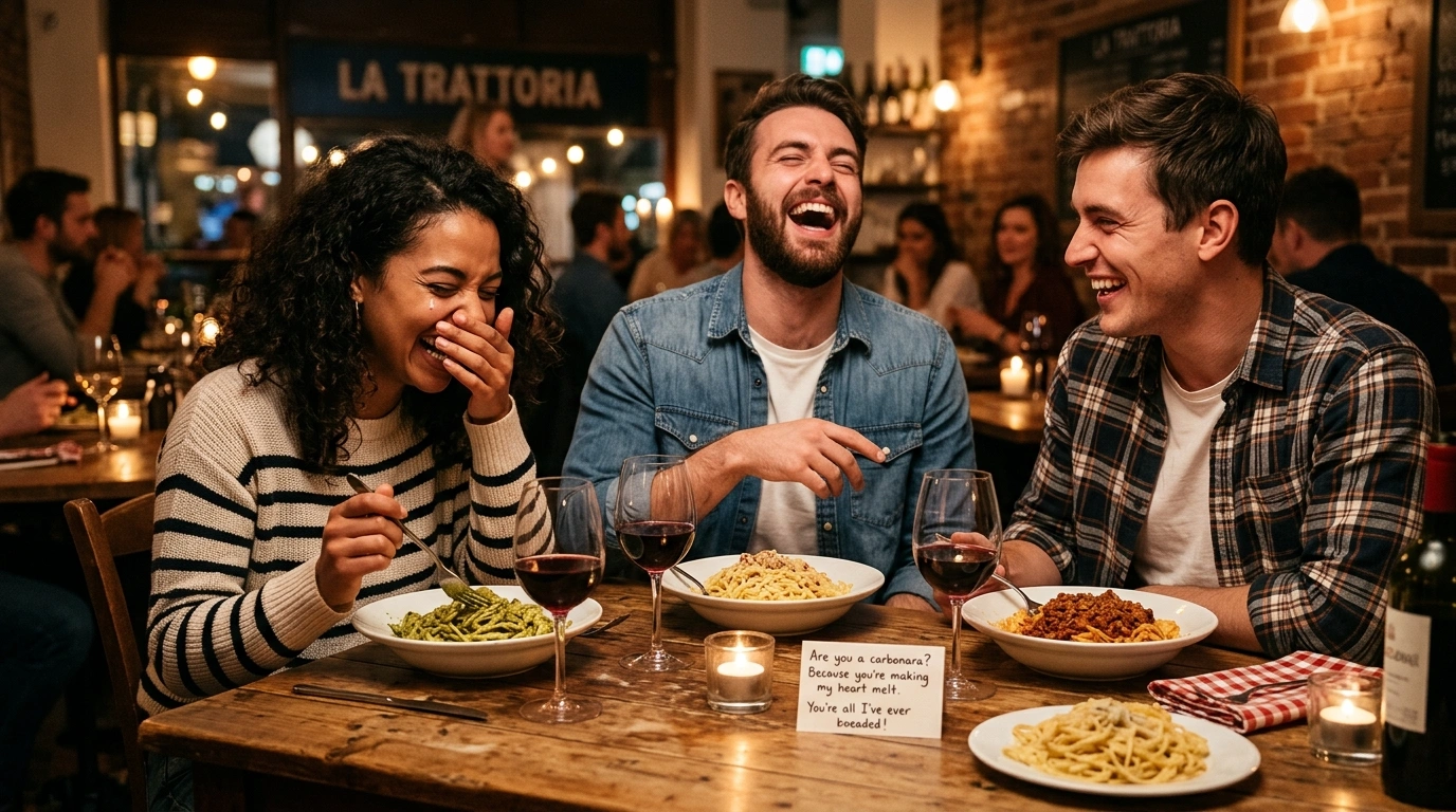 Nerdy Pasta Pick Up Lines