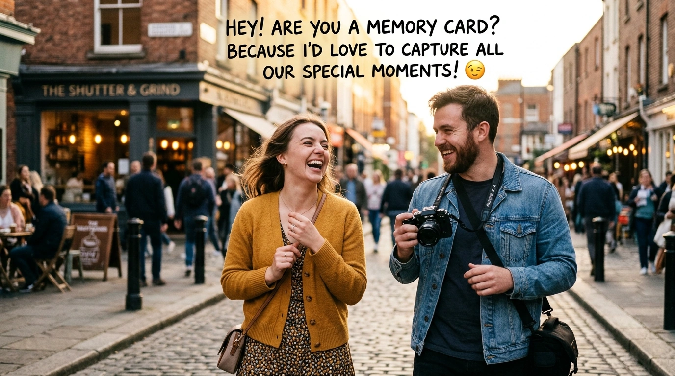 Nerdy Photography Pick Up Lines