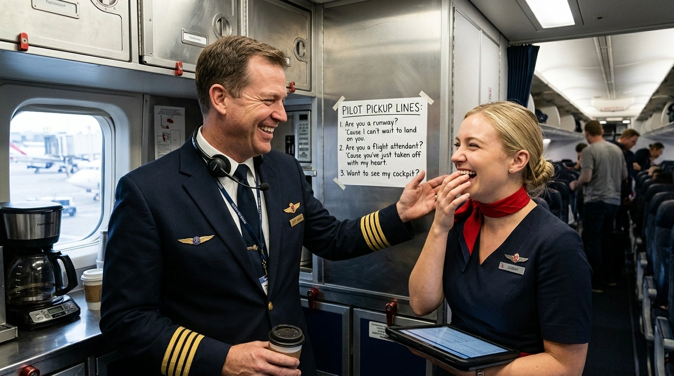 Nerdy Pilot Pickup Lines