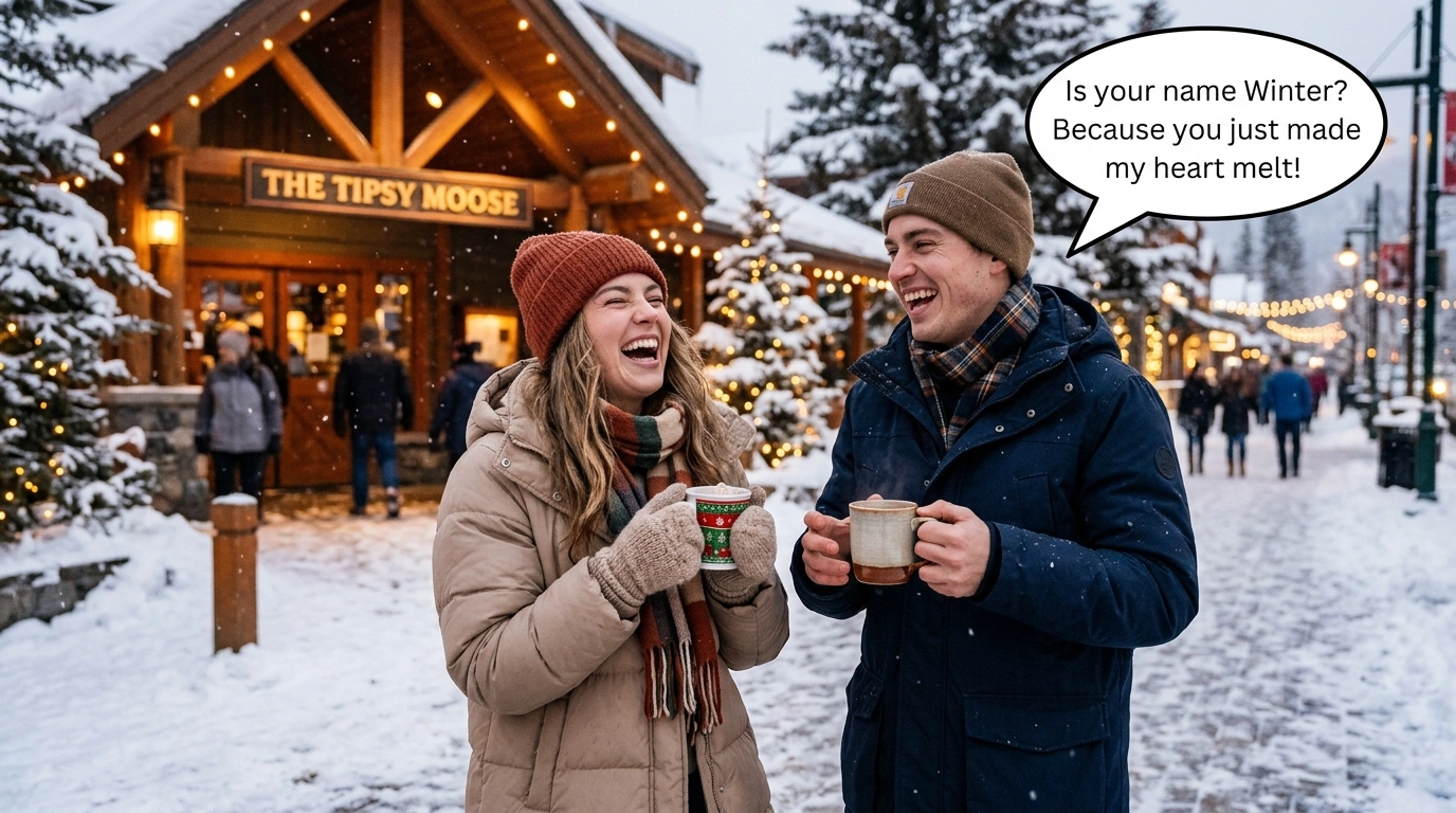 Nerdy Winter Pickup Lines