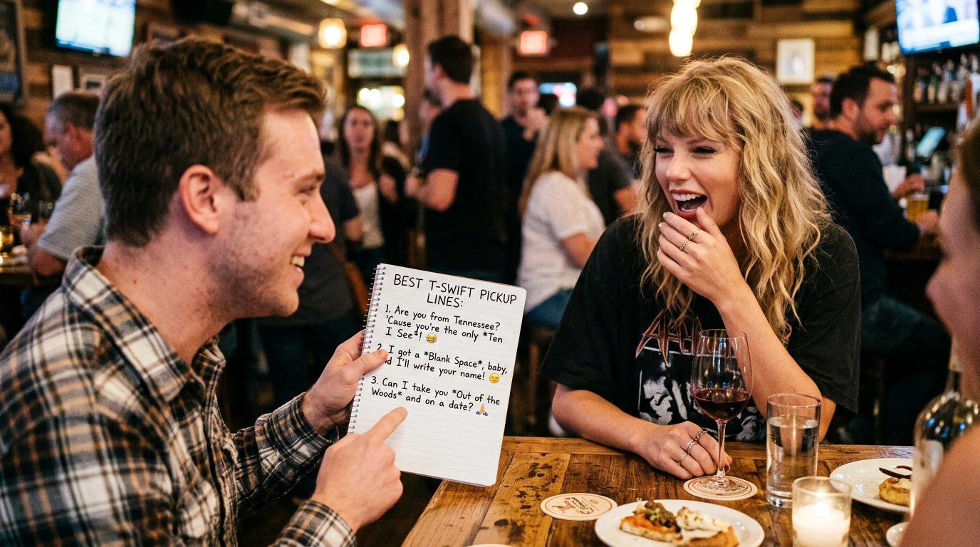 Swiftie-Themed Taylor Swift Pick Up Lines