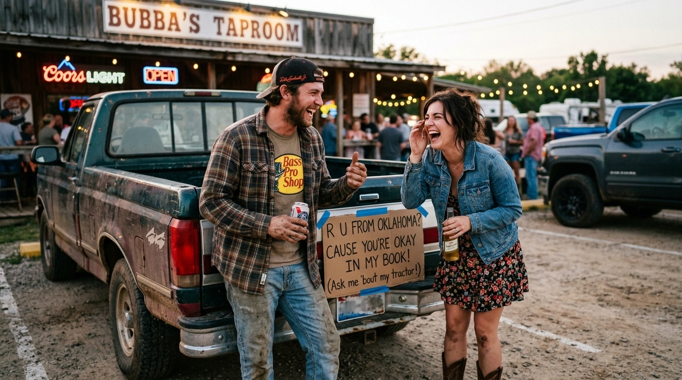 Country Nerd Redneck Pick Up Lines