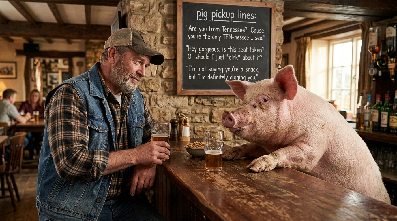 Farm-Themed Pickup Lines