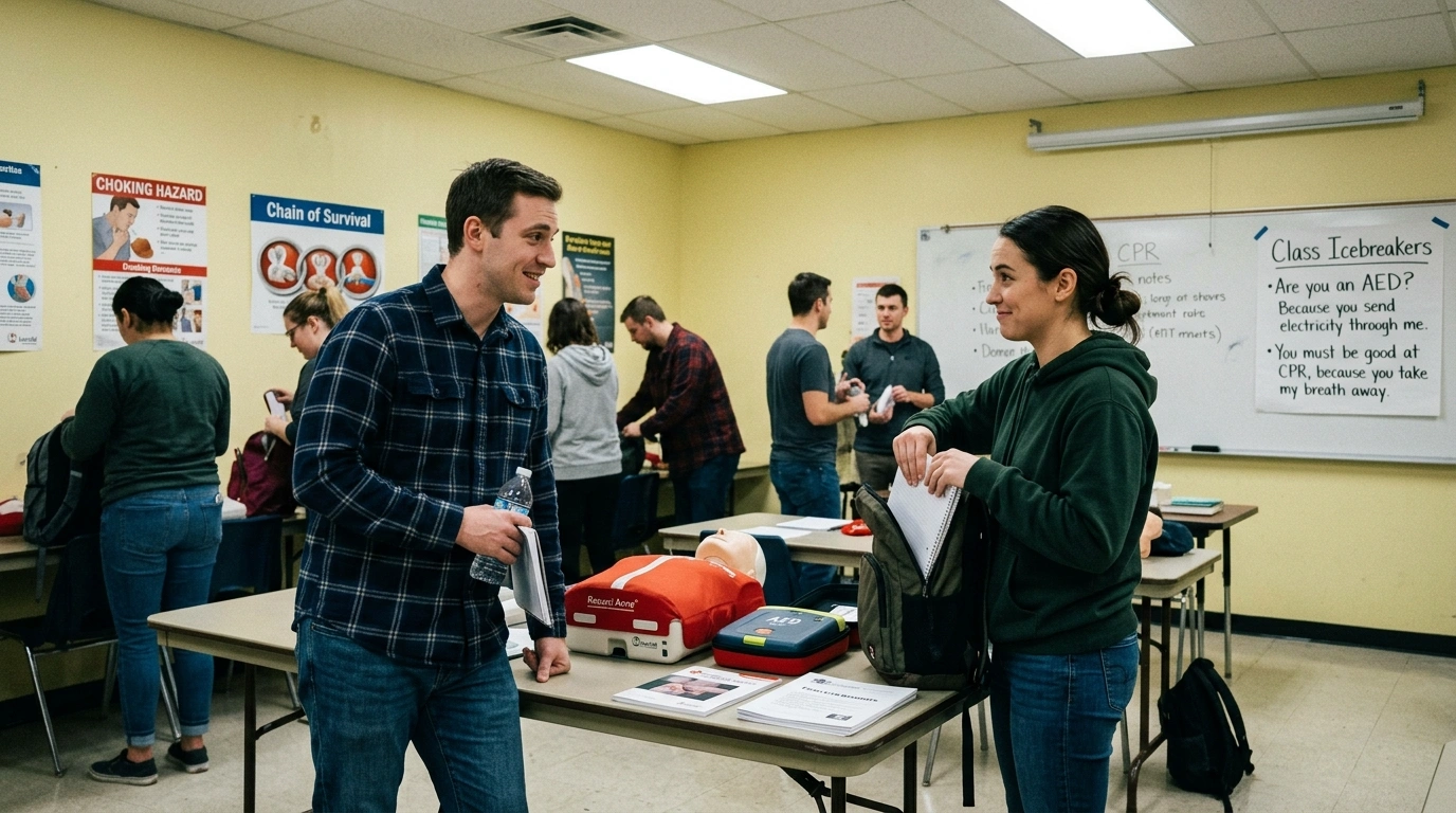 Food-Inspired CPR Pickup Lines
