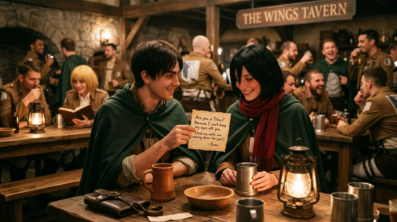 Food-Themed Attack on Titan Pickup Lines