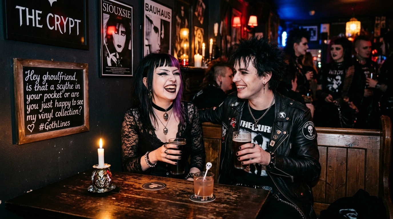 Nerdy & Emo Goth Pickup Lines