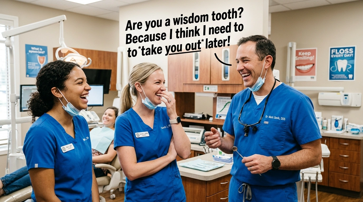 Nerdy & Geeky Dentist Pickup Lines