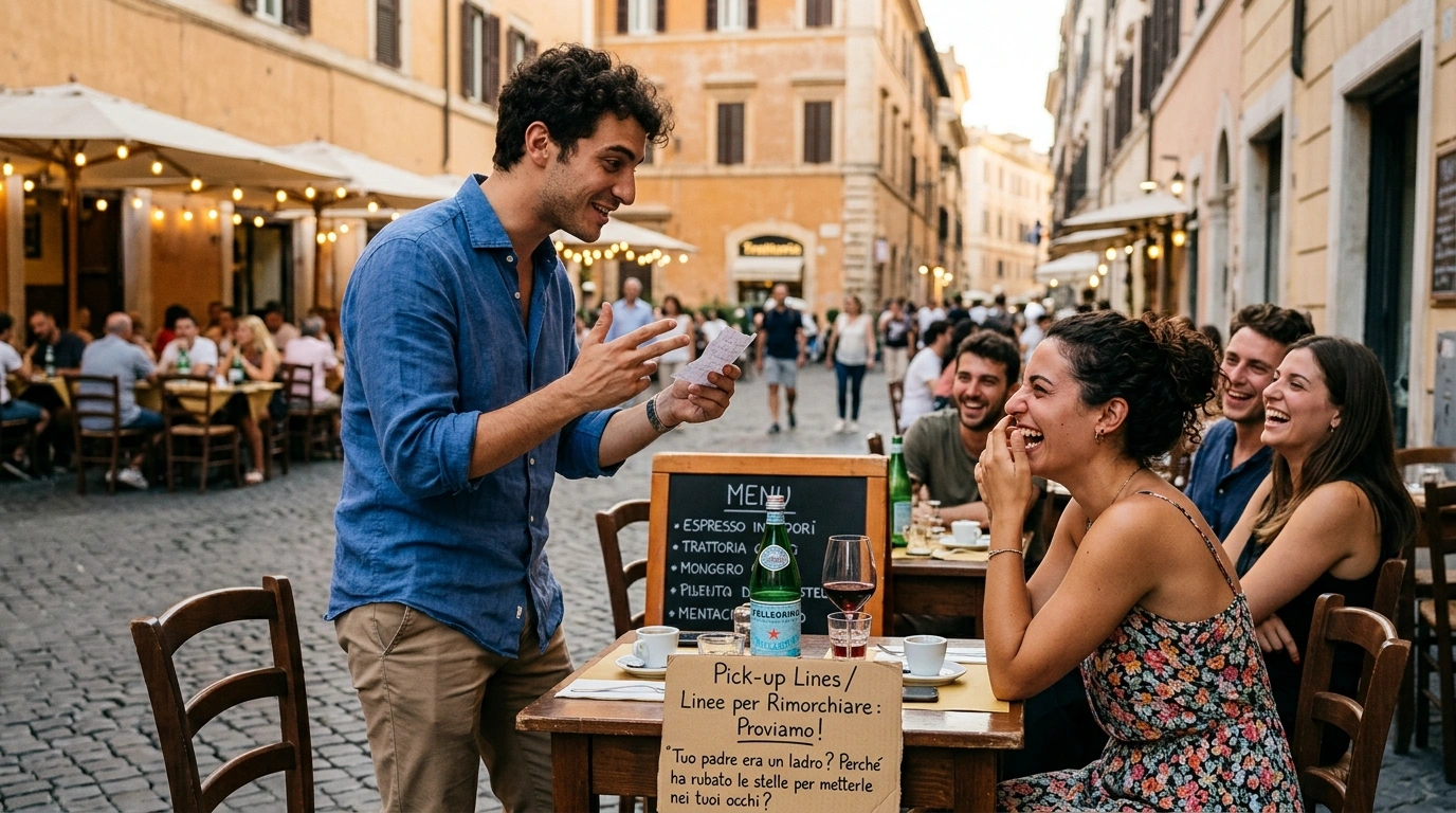 Nerdy & Geeky Italian Pick Up Lines