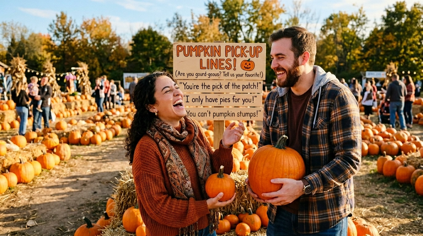Nerdy & Geeky Pumpkin Pickup Lines