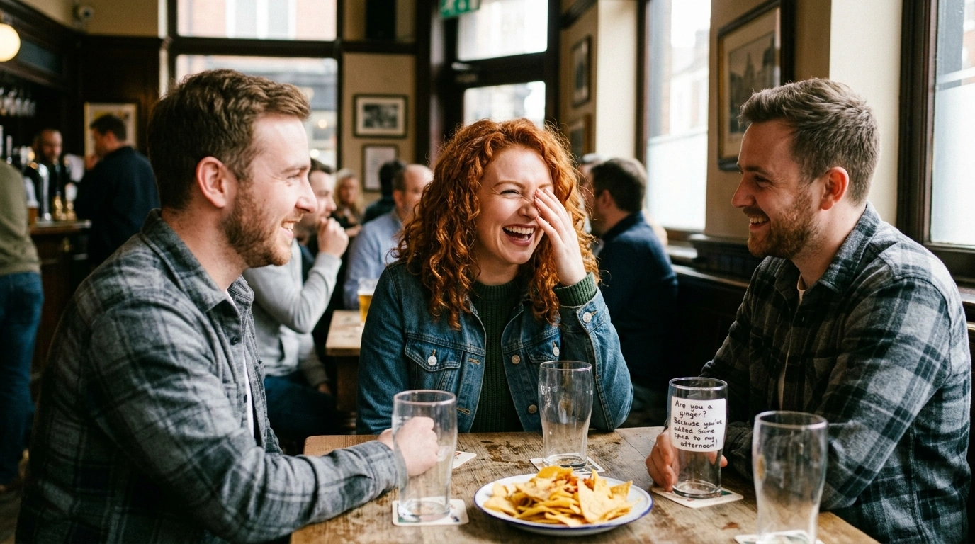 Nerdy Pick Up Lines for Redheads