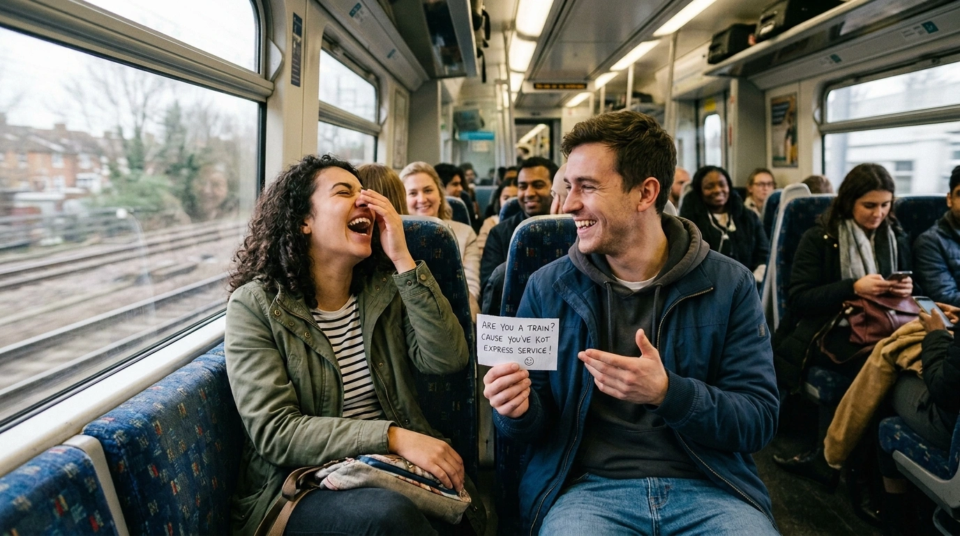 Nerdy Train Pick Up Lines