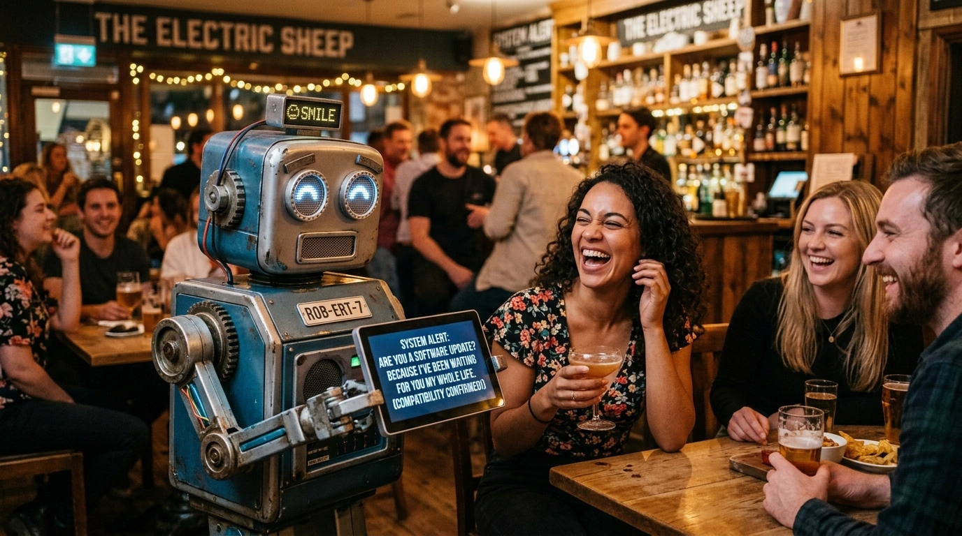 Tinder Robot Pick Up Lines