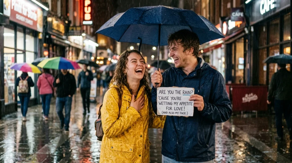 Rain Pick Up Lines