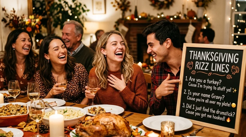 Thanksgiving Rizz Lines