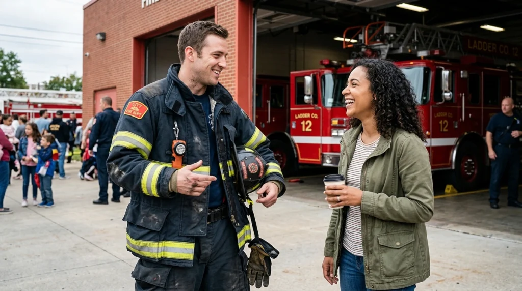 firefighter pickup lines