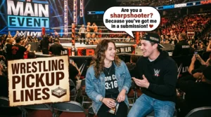 wrestling pickup lines