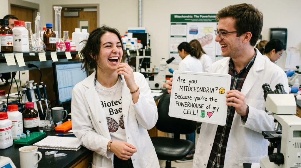 Mitochondria Pickup Lines