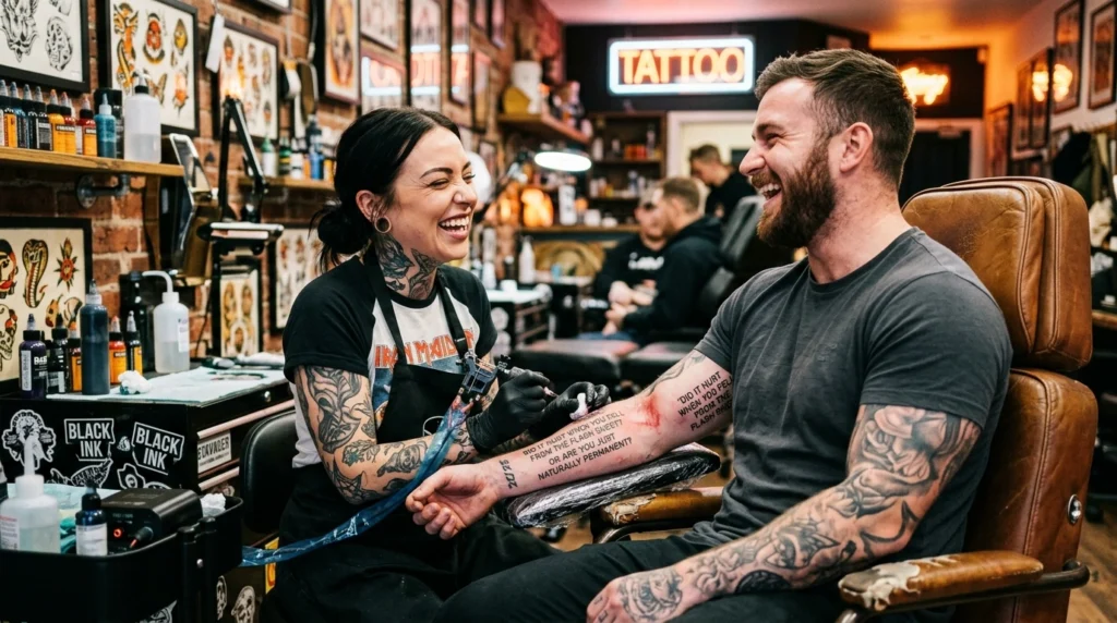 Tattoo Pick Up Lines