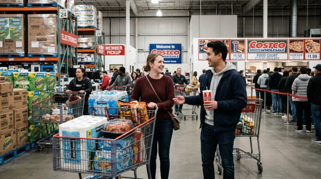 costco pickup lines
