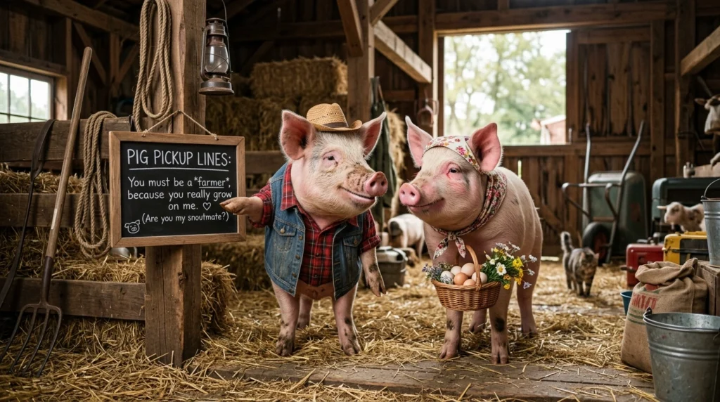 pig pickup lines